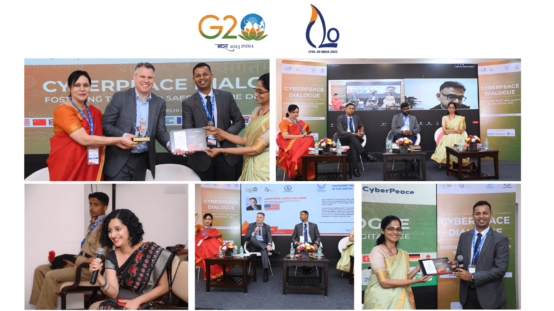 2023 - Global CyberPeace Summit at the G20