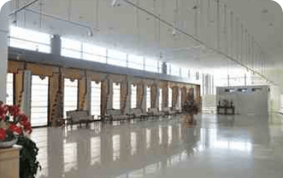 Exhibition hall at Manekshaw Centre