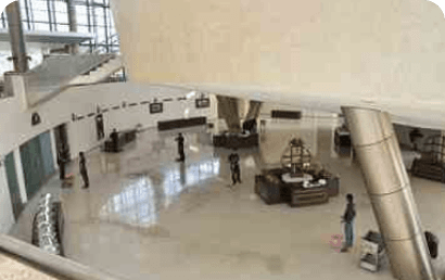 Reception area at Manekshaw Centre